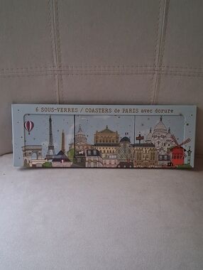 Paris Landmark Coaster Set